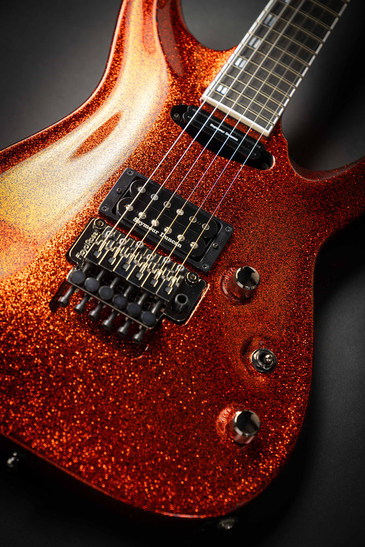 Custom Shop Horizon-I Large Flakes Orange Sparkle (E8640242)