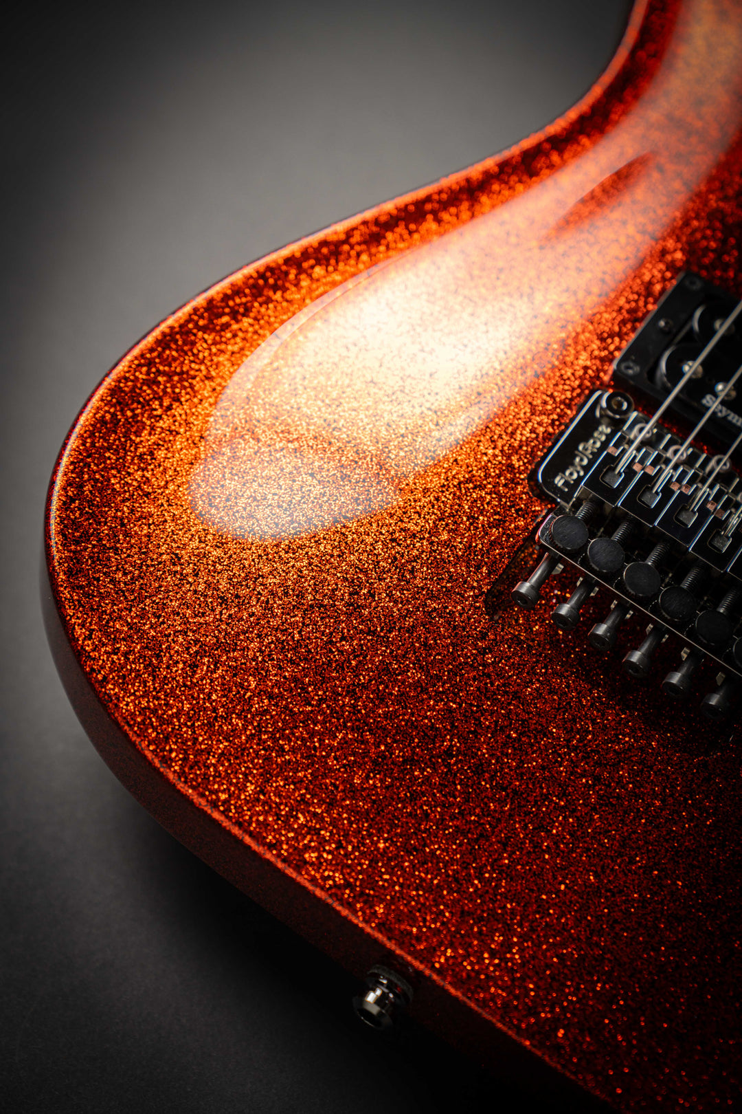 Custom Shop Horizon-I Large Flakes Orange Sparkle (E8640242)