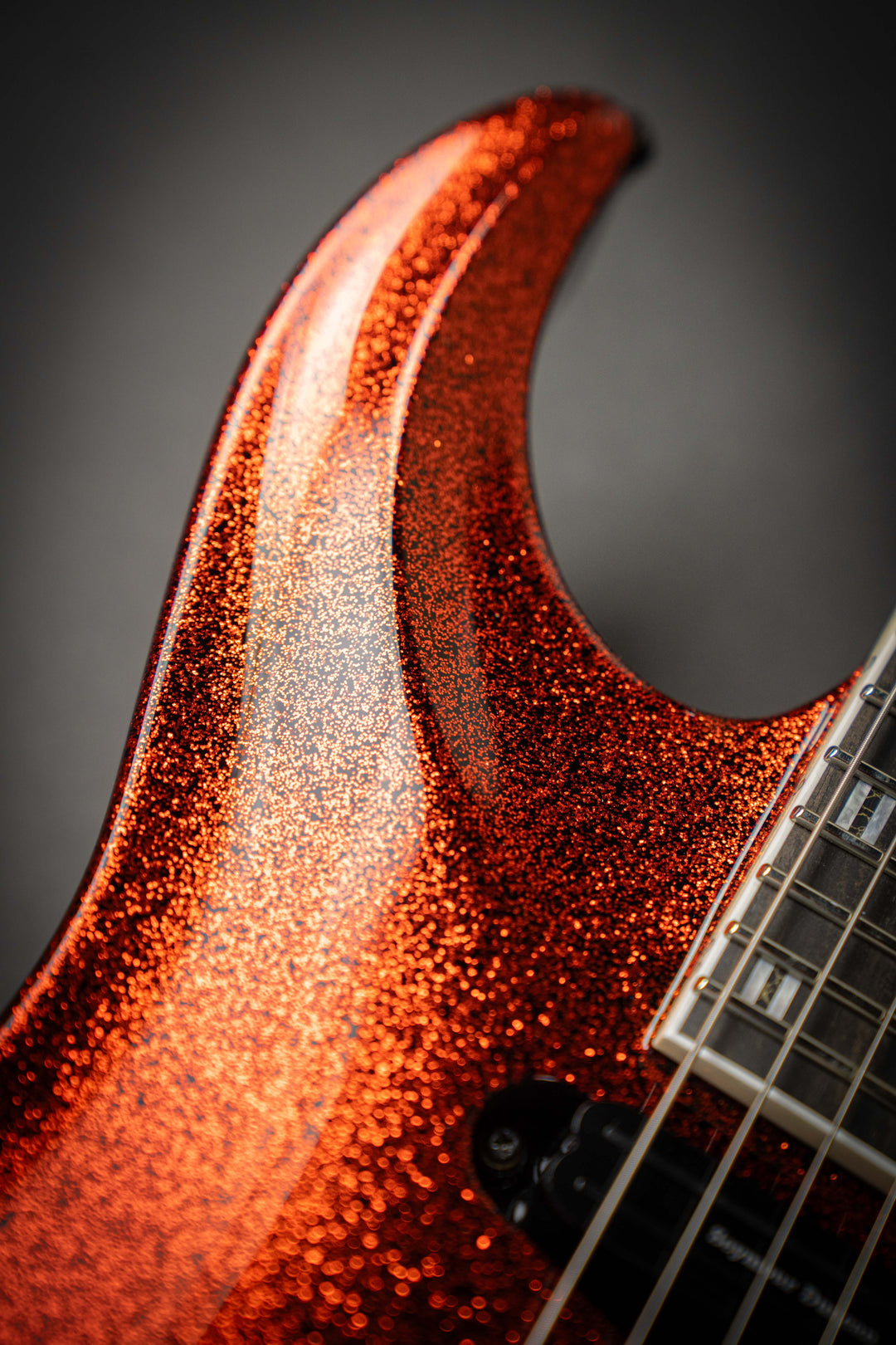 Custom Shop Horizon-I Large Flakes Orange Sparkle (E8640242)