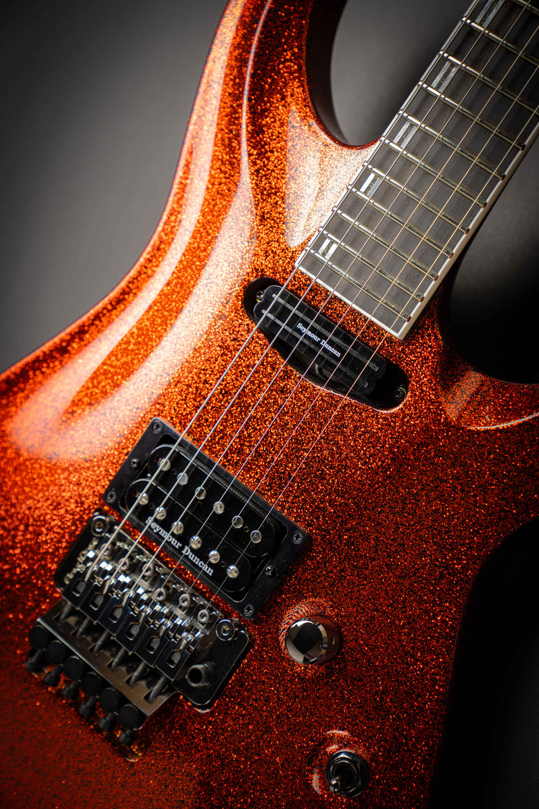 Custom Shop Horizon-I Large Flakes Orange Sparkle (E8640242)