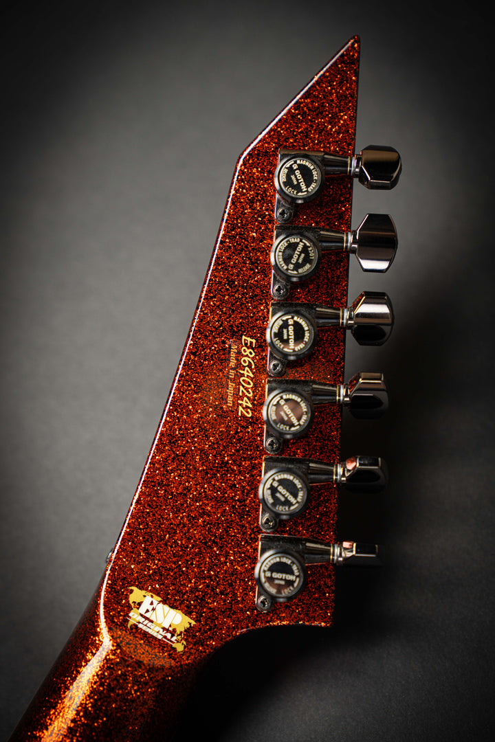 Custom Shop Horizon-I Large Flakes Orange Sparkle (E8640242)