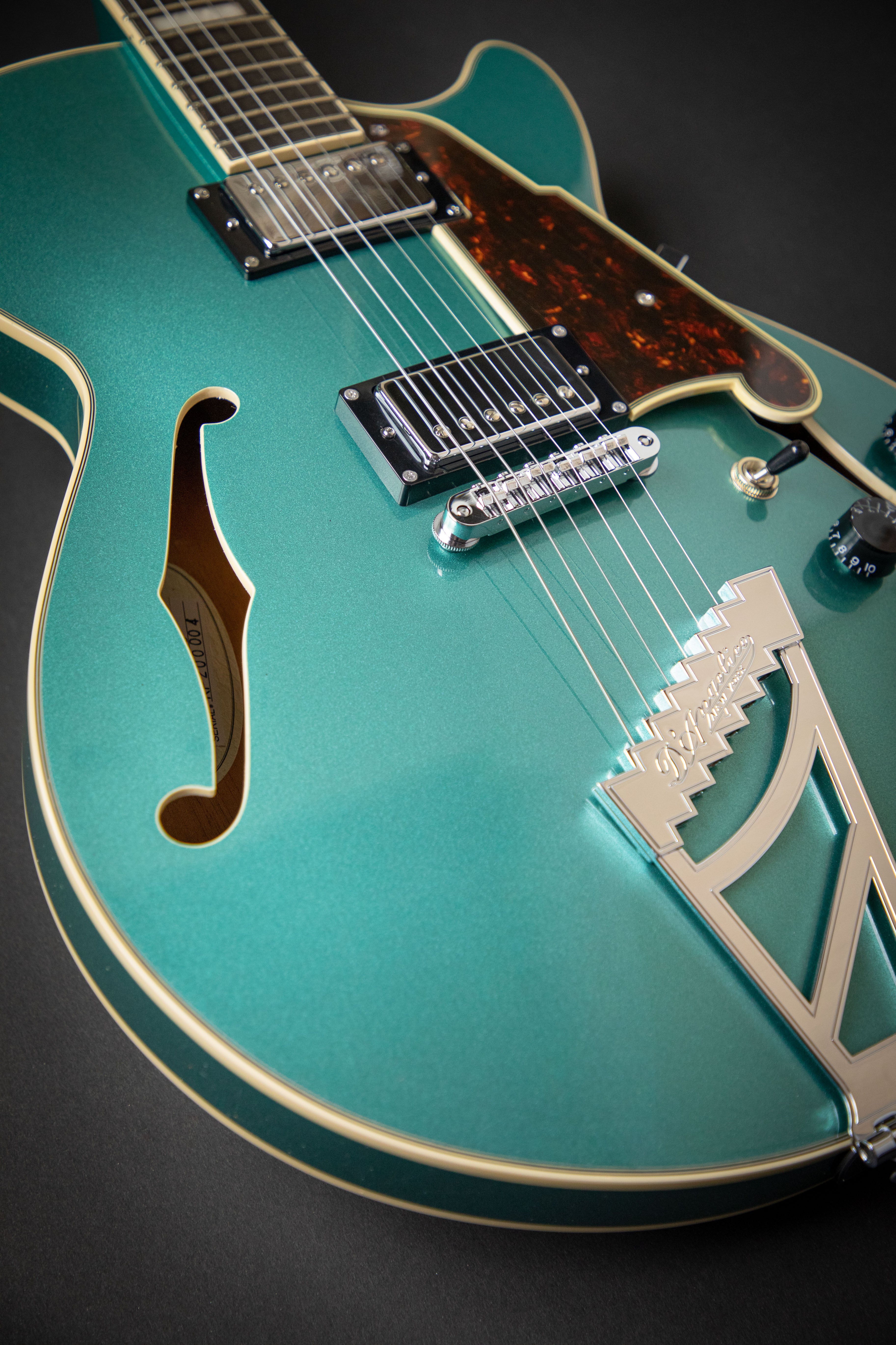 D'Angelico Premier SS Ocean Turquoise Stairstep (KP200004