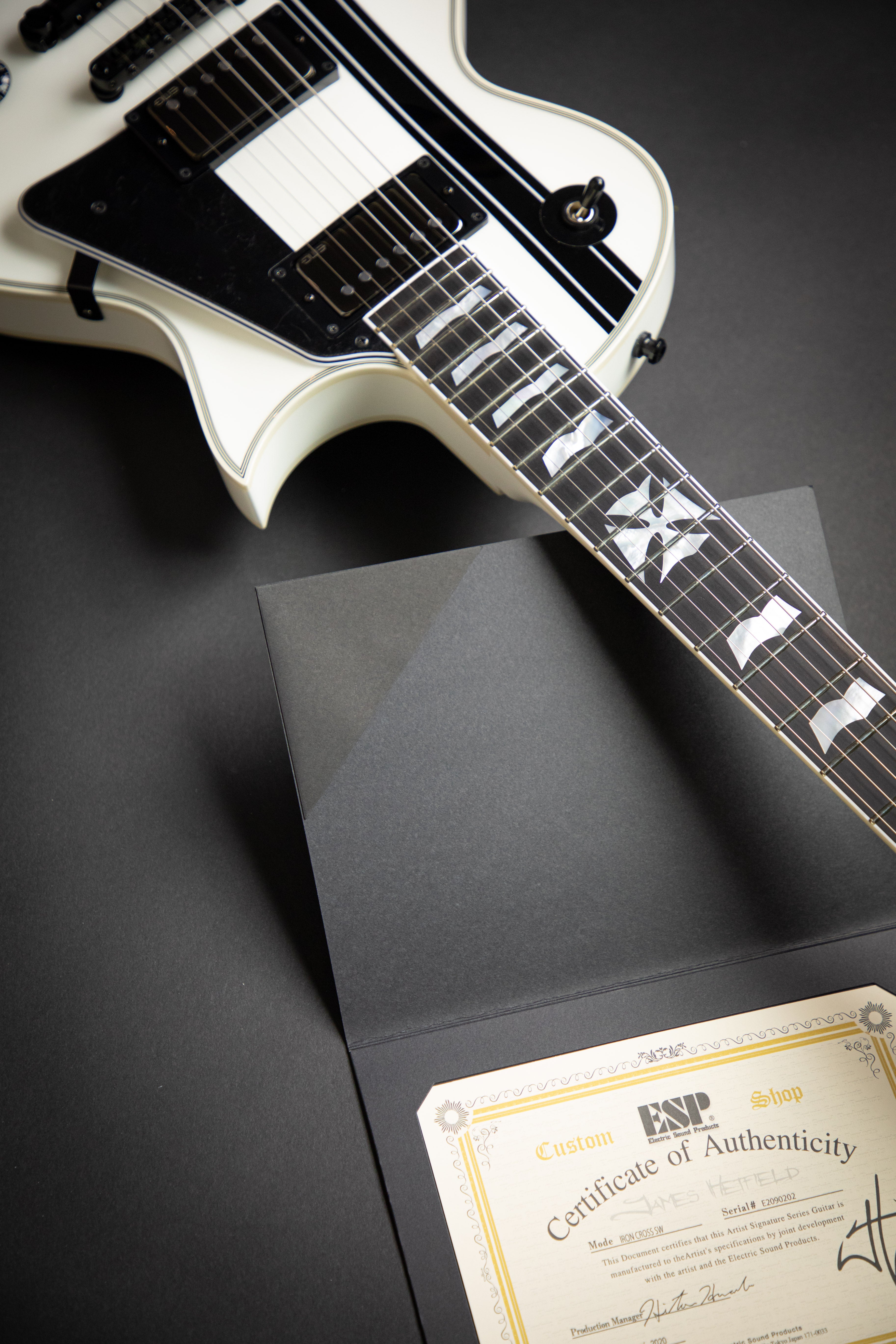 Esp ltd iron cross sw clearance